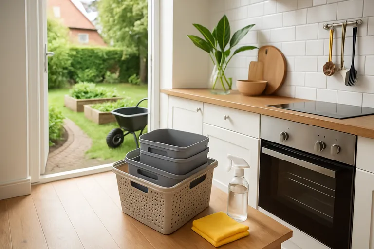 Handige huishoudtips voor een opgeruimd huis en een tuin die meewerkt